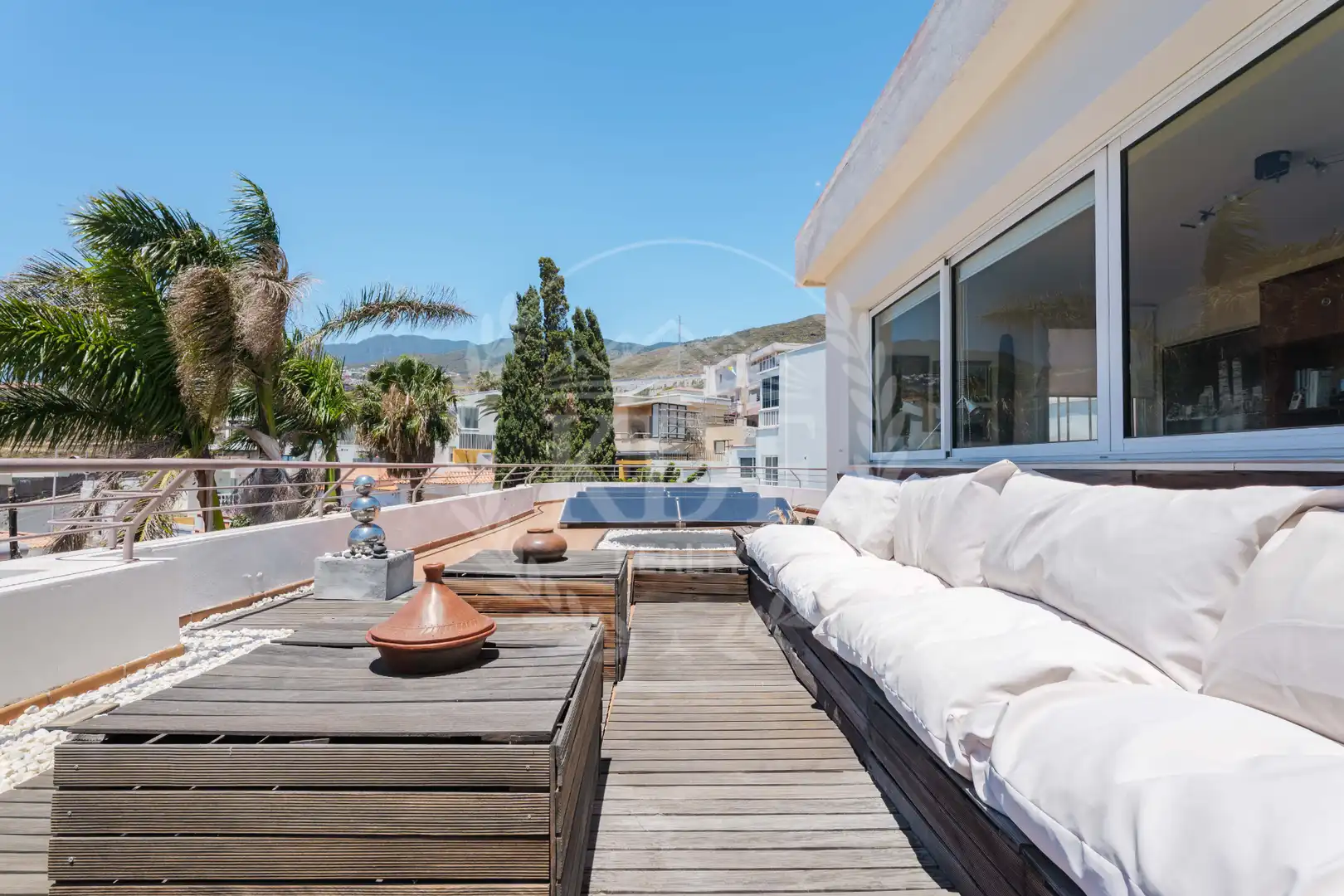Terrace of Houses for sale in El Rosario  with Private garden, Terrace and Swimming Pool