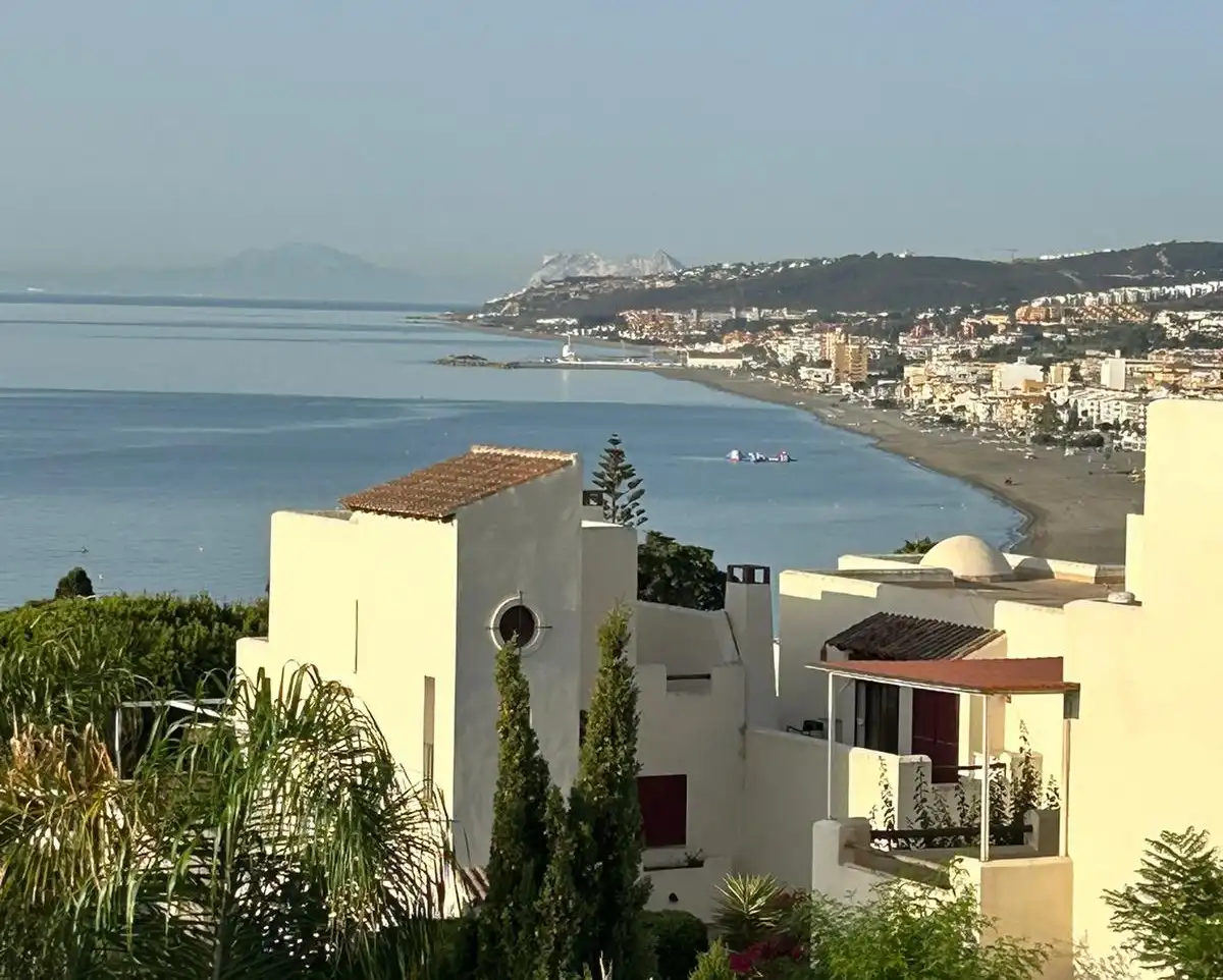 Exterior view of Duplexes for rent in Casares  with Air Conditioner, Heating and Terrace
