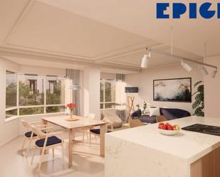 Living room of Flat for sale in  Valencia Capital  with Parquet flooring, Terrace and Oven