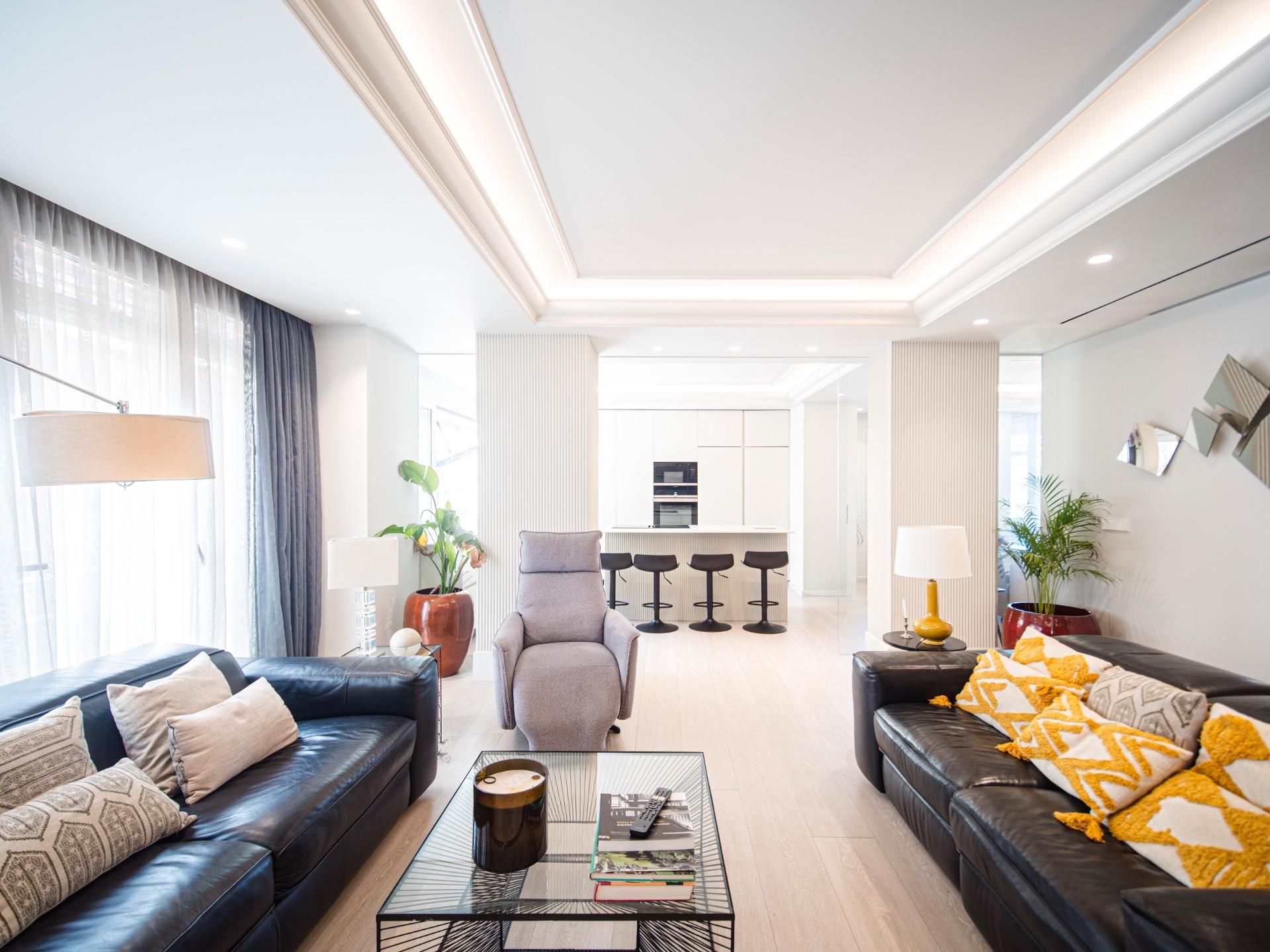Sala de estar de Piso en venta en  Murcia Capital con Aire acondicionado, Calefacción y Terraza