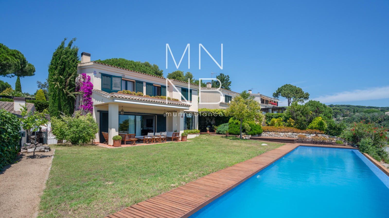 Garden of House or chalet to rent in Sant Vicenç de Montalt  with Heating, Swimming Pool and Furnished