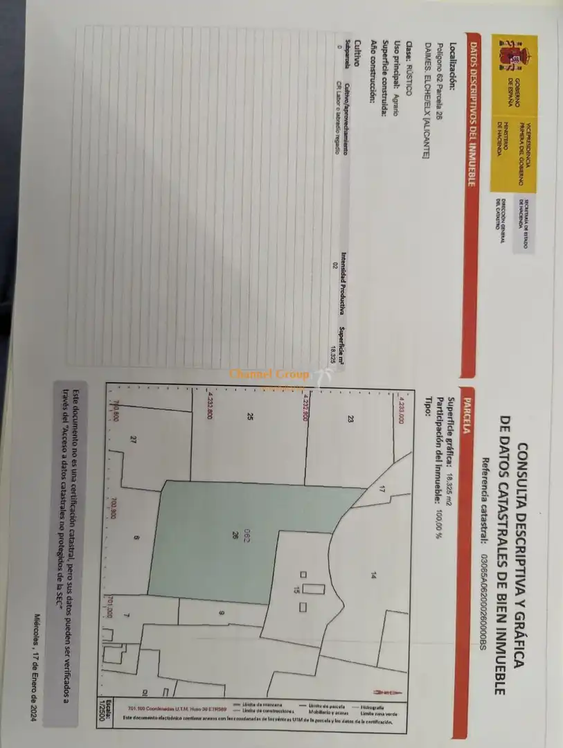 Terreno rústico en venta en Centro, imagen 5