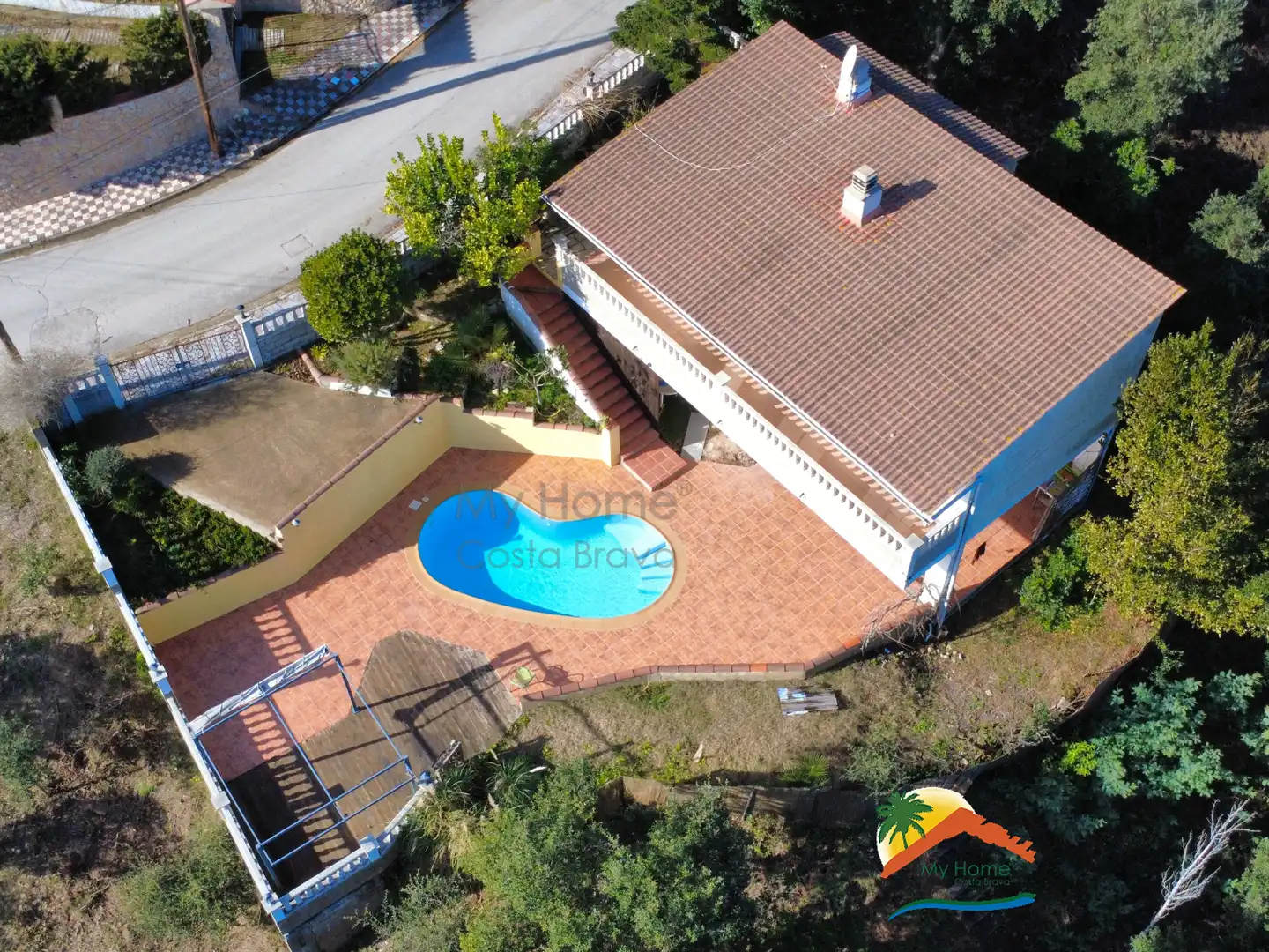 Vista exterior de Casa o xalet en venda en Lloret de Mar amb Aire condicionat, Calefacció i Jardí privat