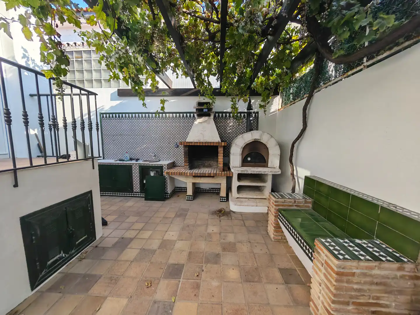 Terraza de Casa o chalet en venta en Alhaurín de la Torre con Aire acondicionado, Calefacción y Jardín privado
