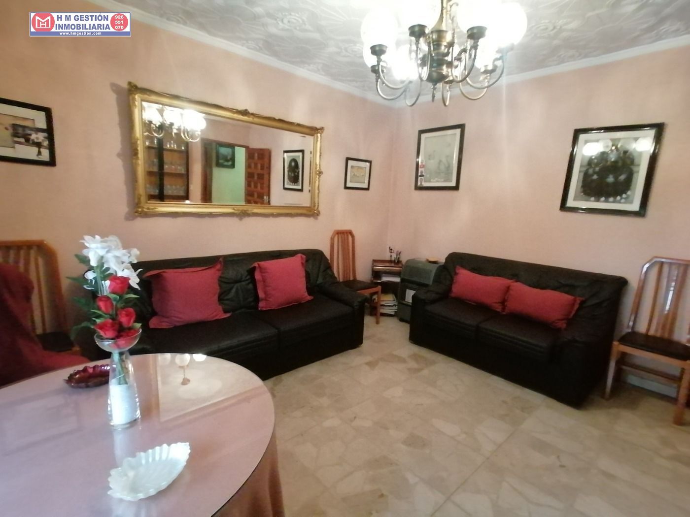 Living room of House or chalet for sale in Herencia  with Heating and Terrace