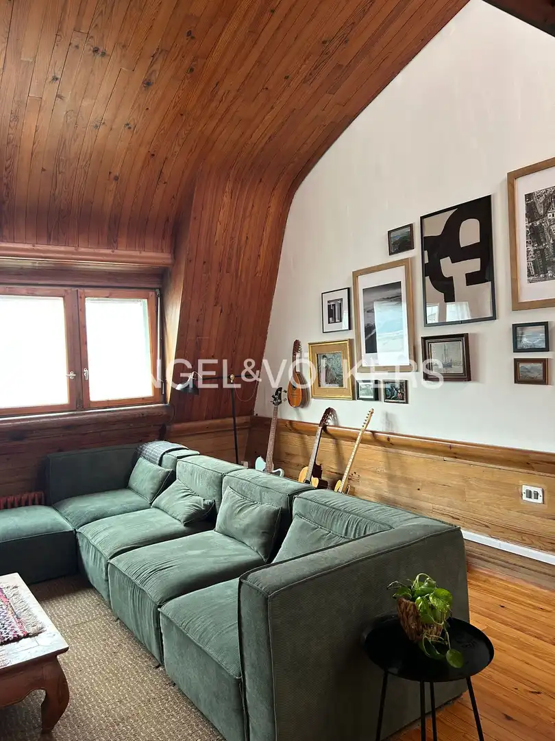 Wohnzimmer von Maisonette zum Verkauf in Donostia - San Sebastián  mit Heizung