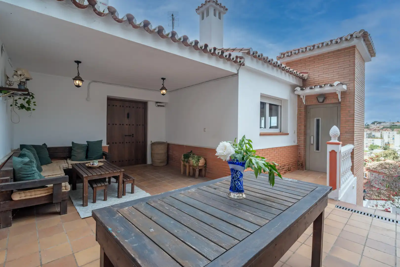 Terrace of Houses for sale in Málaga  with Air Conditioner, Heating and Private garden