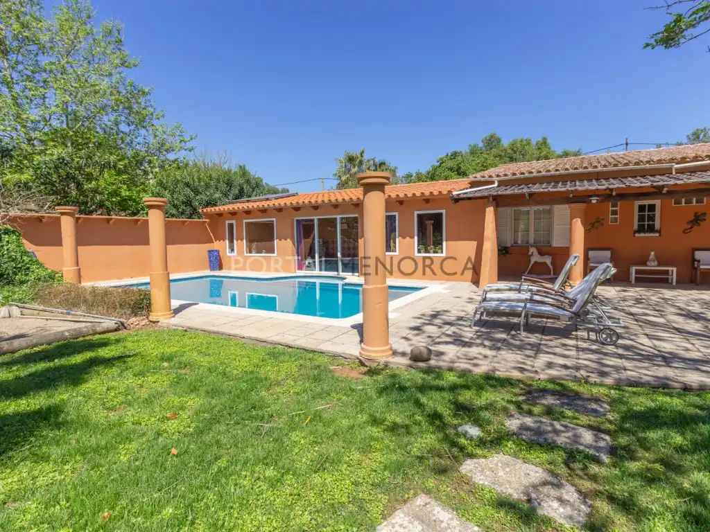 Vista exterior de Finca rústica en venta en Maó - Mahón con Aire acondicionado, Jardín privado y Terraza