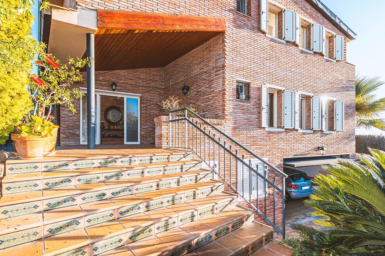 Exterior view of House or chalet for sale in Sant Pol de Mar  with Air Conditioner, Private garden and Swimming Pool