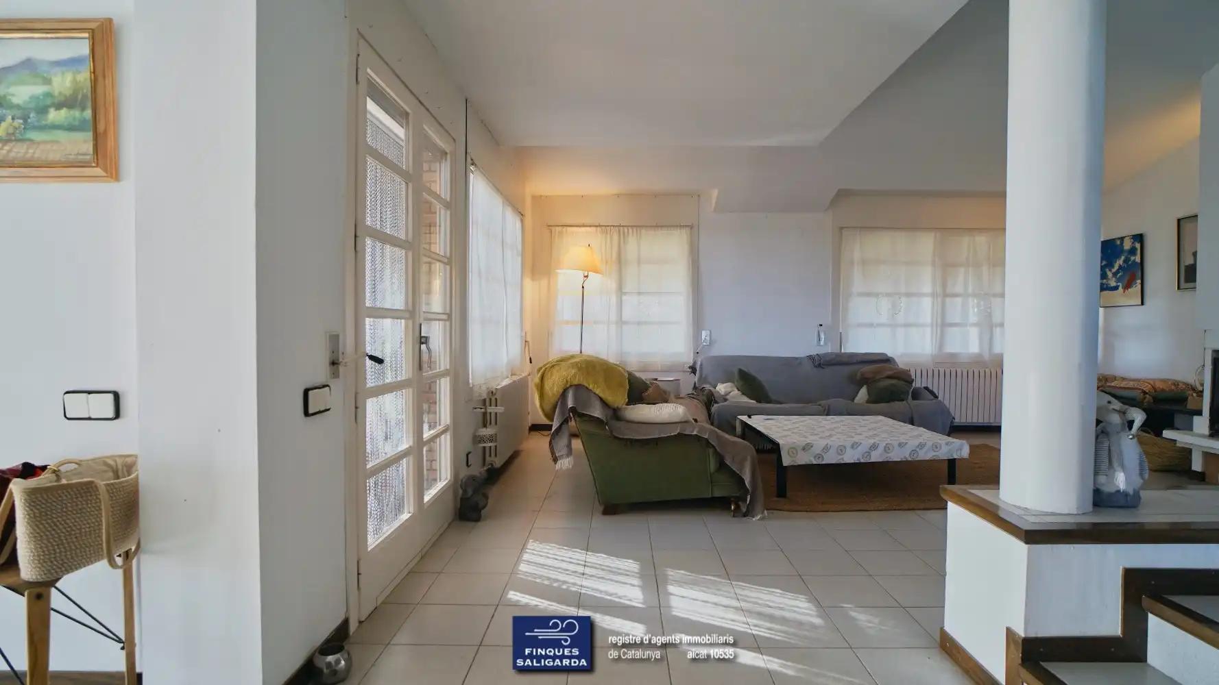 Sala de estar de Casa o chalet en venta en L'Ametlla del Vallès con Calefacción, Terraza y Trastero