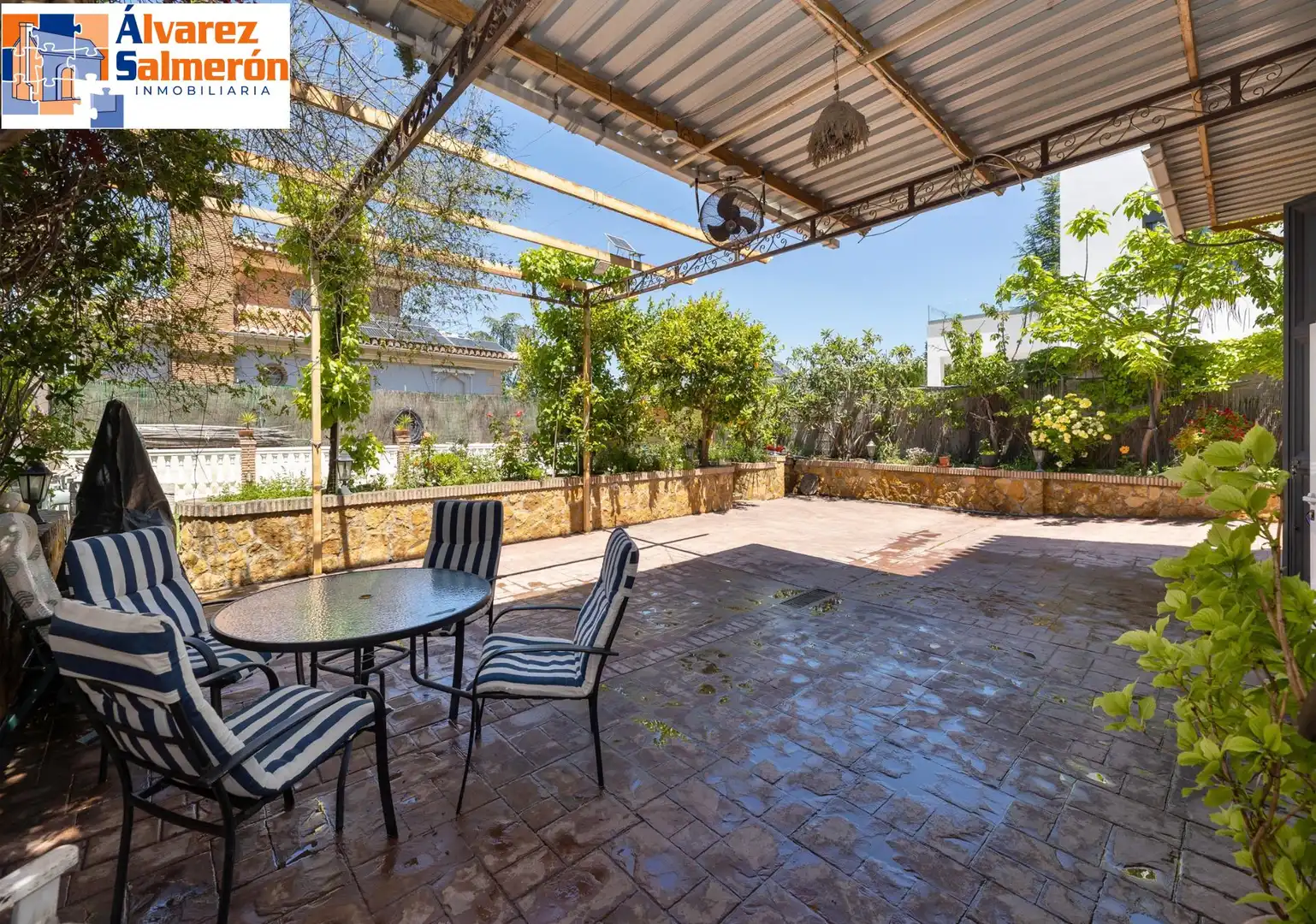 Terraza de Casa o chalet en venta en Monachil con Aire acondicionado, Calefacción y Jardín privado