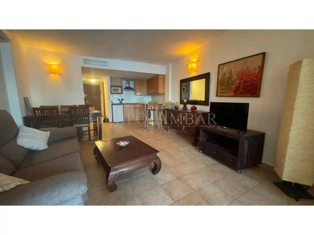 Sala de estar de Piso de alquiler en Sant Carles 