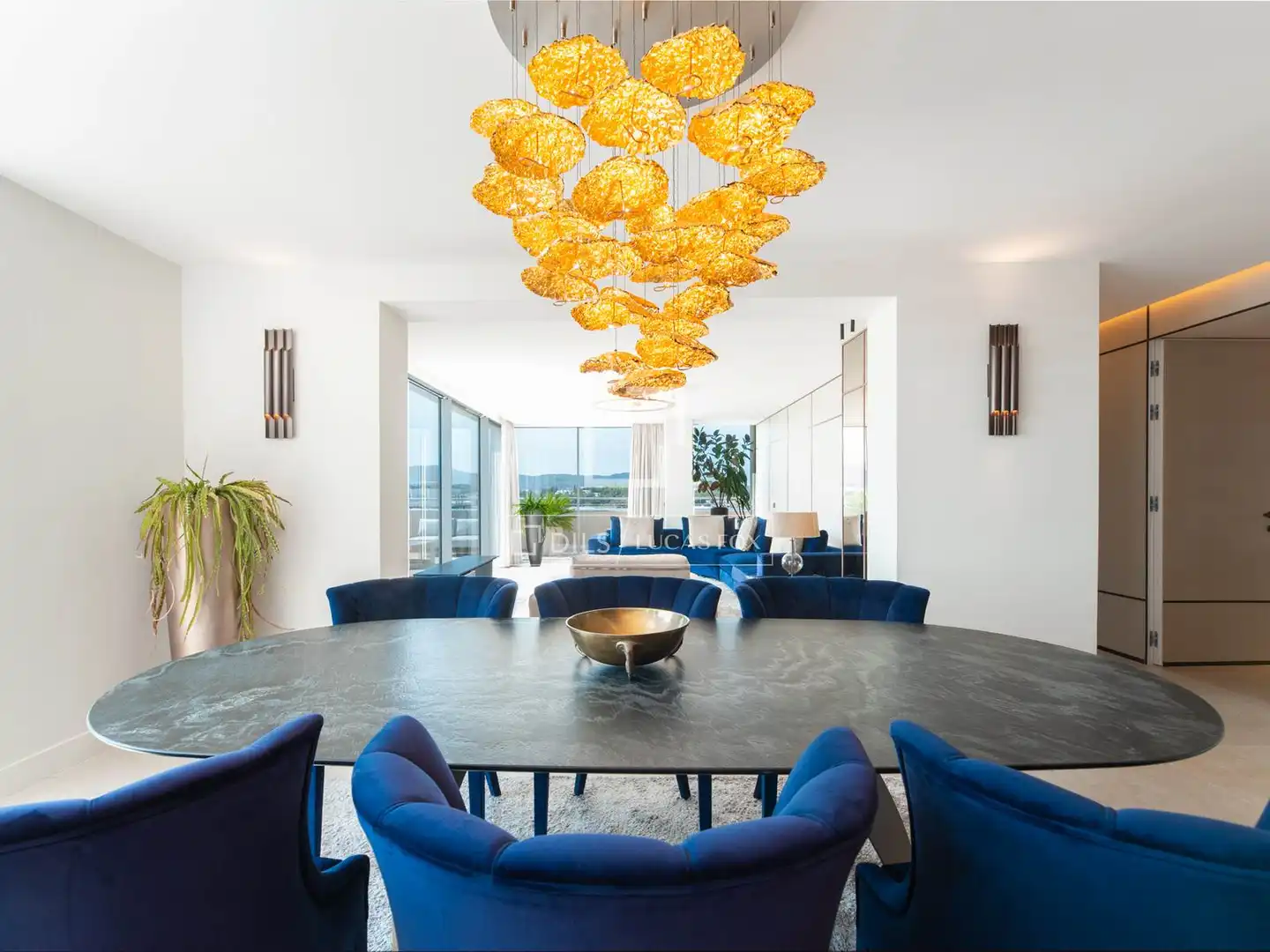 Dining room of Flat for sale in Eivissa  with Air Conditioner, Heating and Furnished