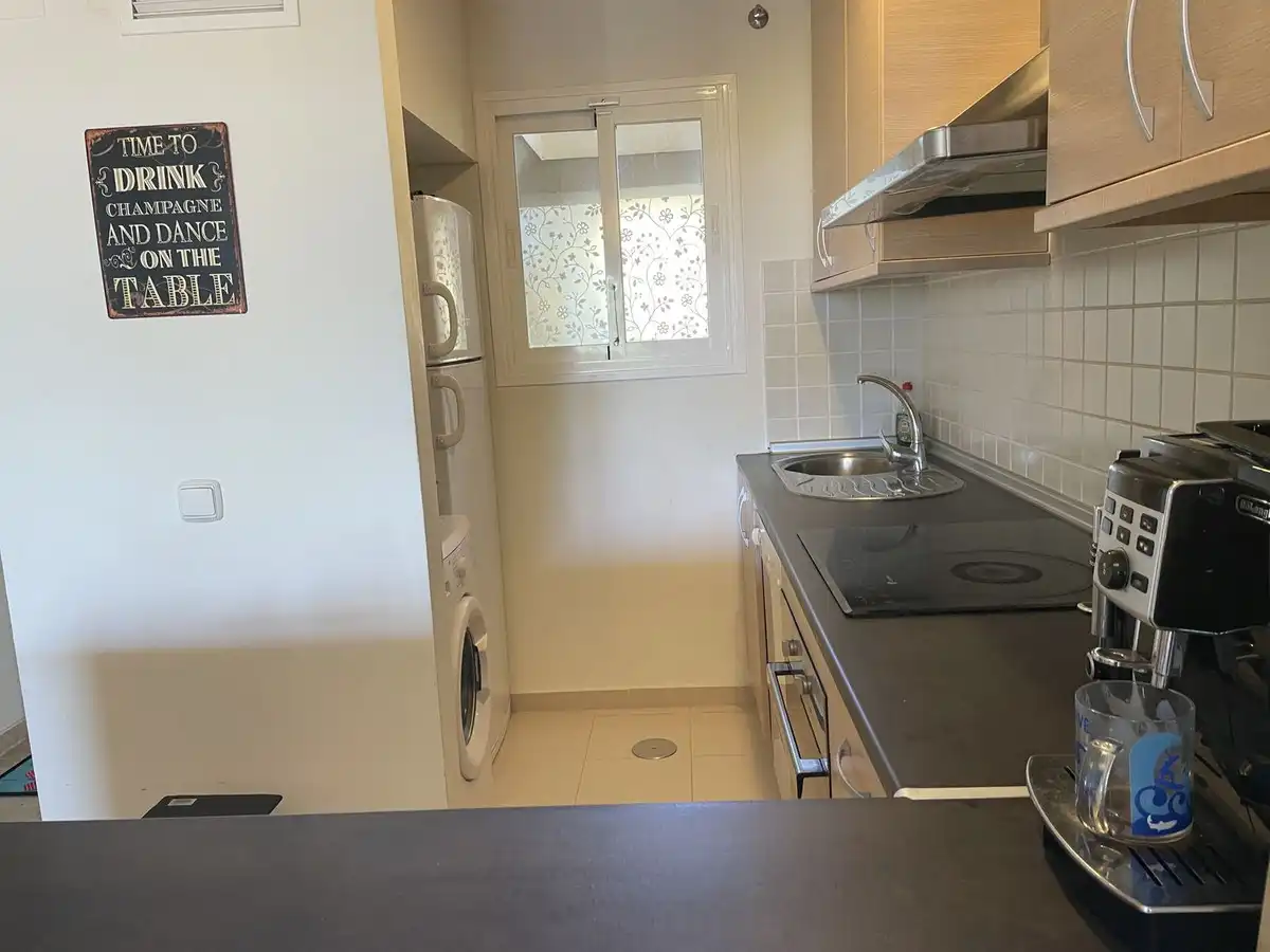 Cocina de Piso en venta en Estepona con Terraza y Piscina
