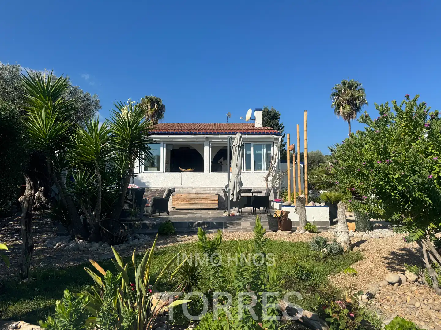 Außenansicht von Haus oder Chalet zum Verkauf in Peñíscola / Peníscola mit Klimaanlage, Privatgarten und Terrasse