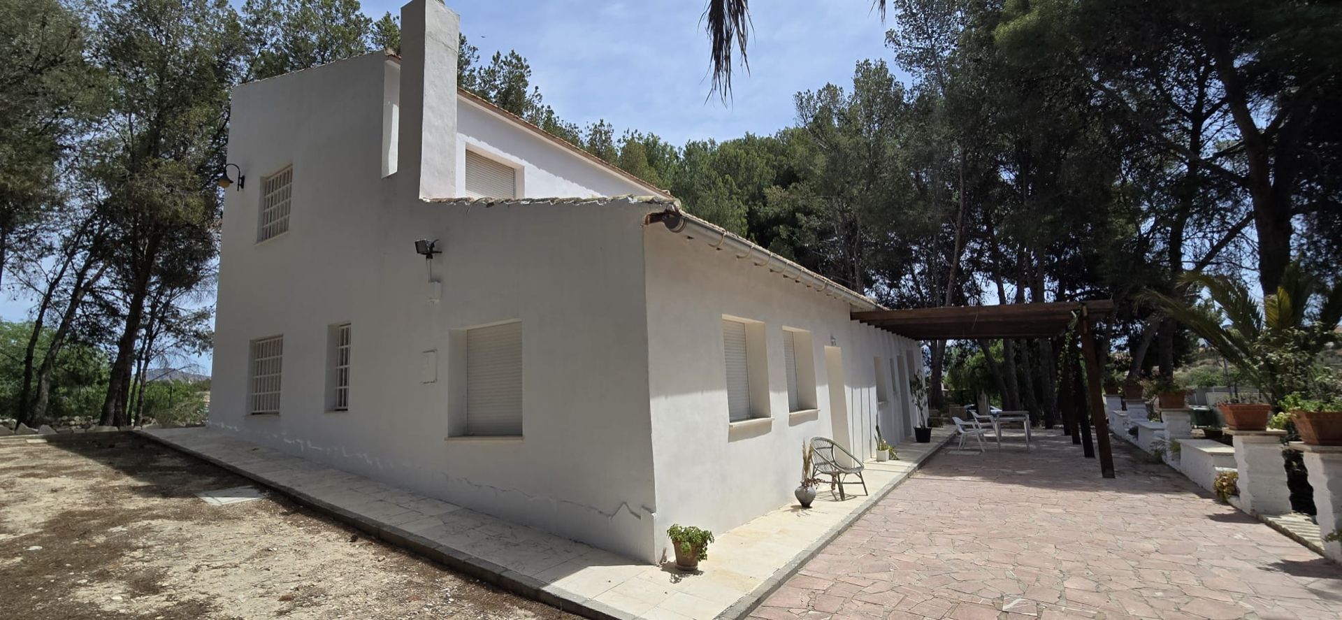 Exterior view of House or chalet for sale in Monóvar  / Monòver  with Air Conditioner, Private garden and Swimming Pool