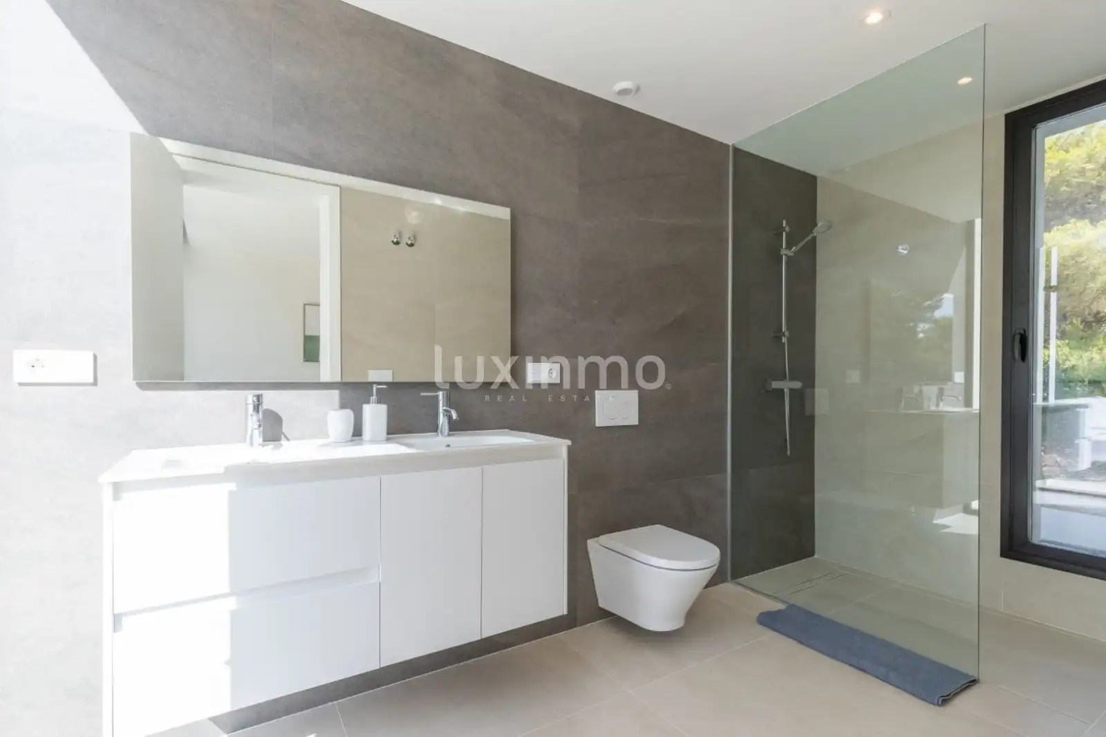 Bathroom of Houses for sale in Jávea / Xàbia  with Air Conditioner, Heating and Terrace
