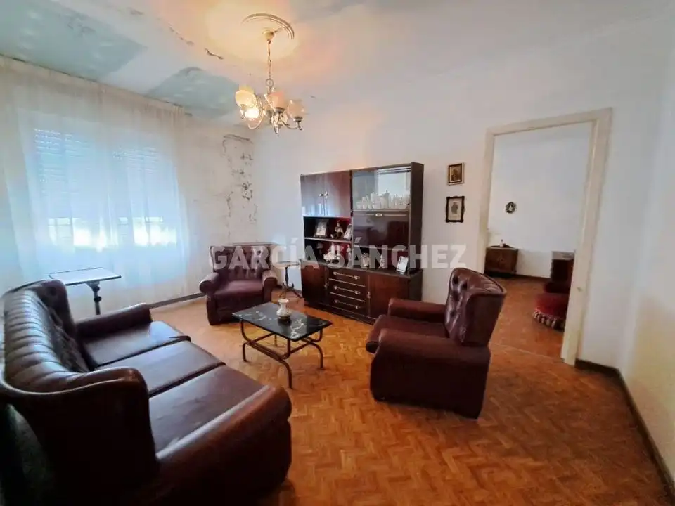 Sala d'estar de Casa adosada en venda en Boiro, A Coruña