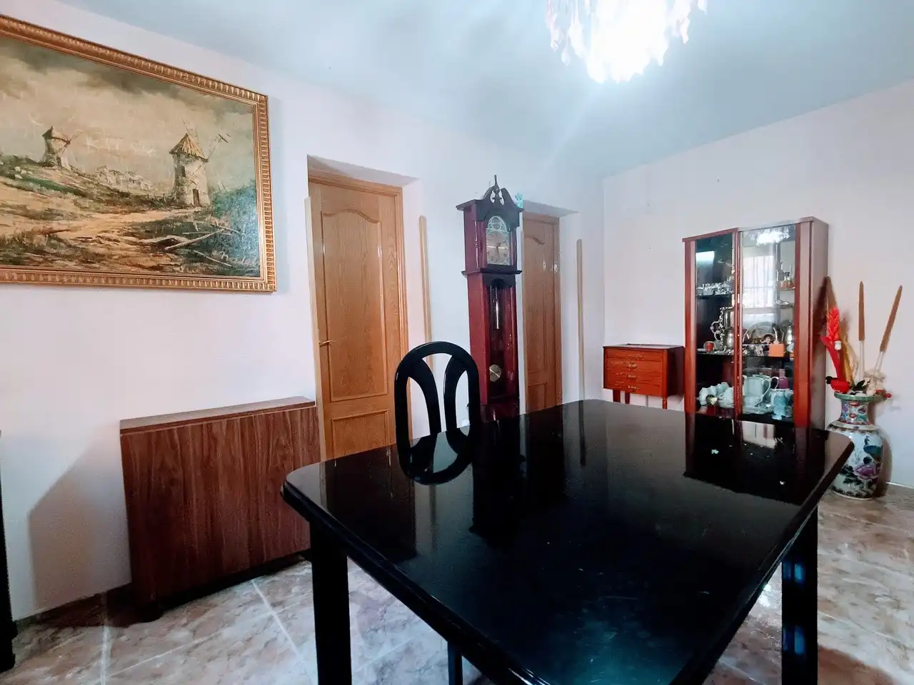 Dining room of Flat for rent in Madrid  with Air Conditioner and Furnished
