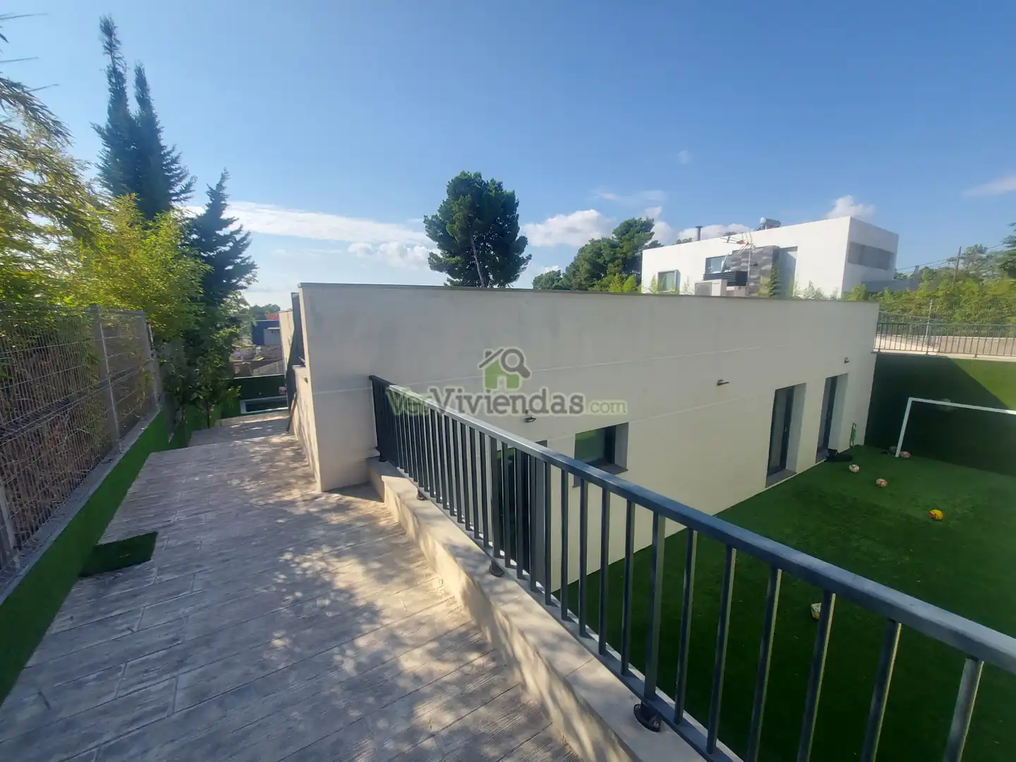 Terrasse von Haus oder Chalet zum Verkauf in Pallejà mit Klimaanlage, Heizung und Privatgarten