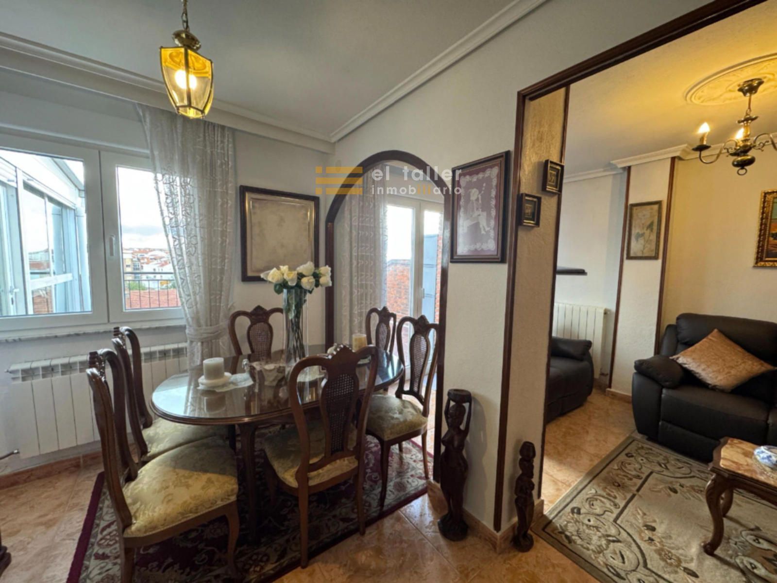 Dining room of Attic for sale in Salamanca Capital  with Heating, Terrace and Storage room