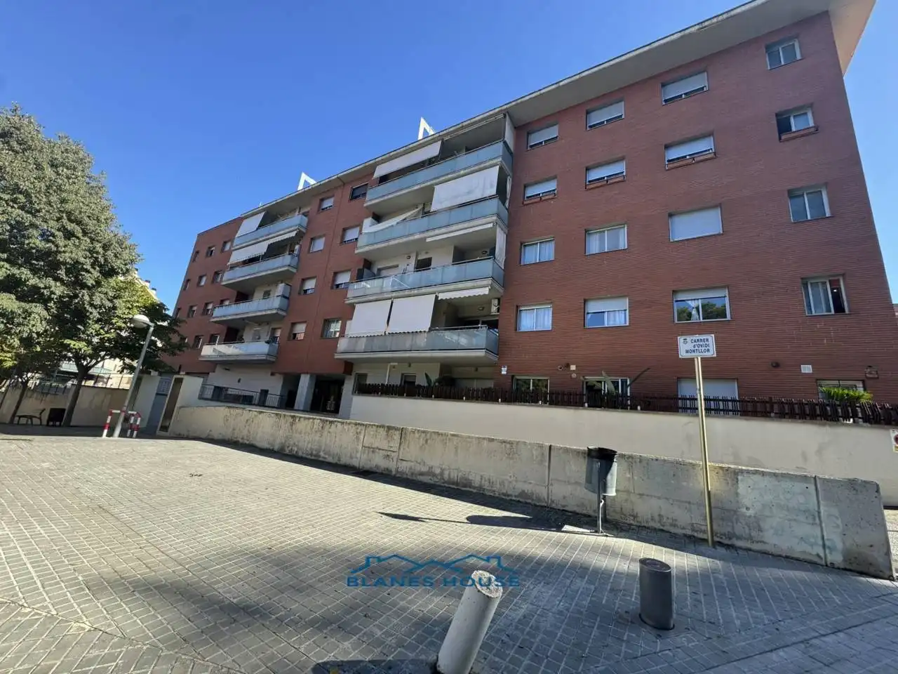 Exterior view of Flat for sale in Blanes  with Heating, Furnished and Balcony
