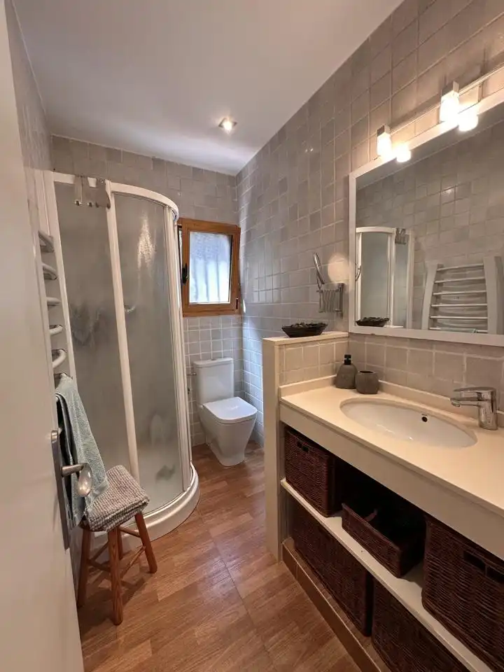 Baño de Casa o chalet de alquiler en Moncada con Aire acondicionado, Jardín privado y Terraza