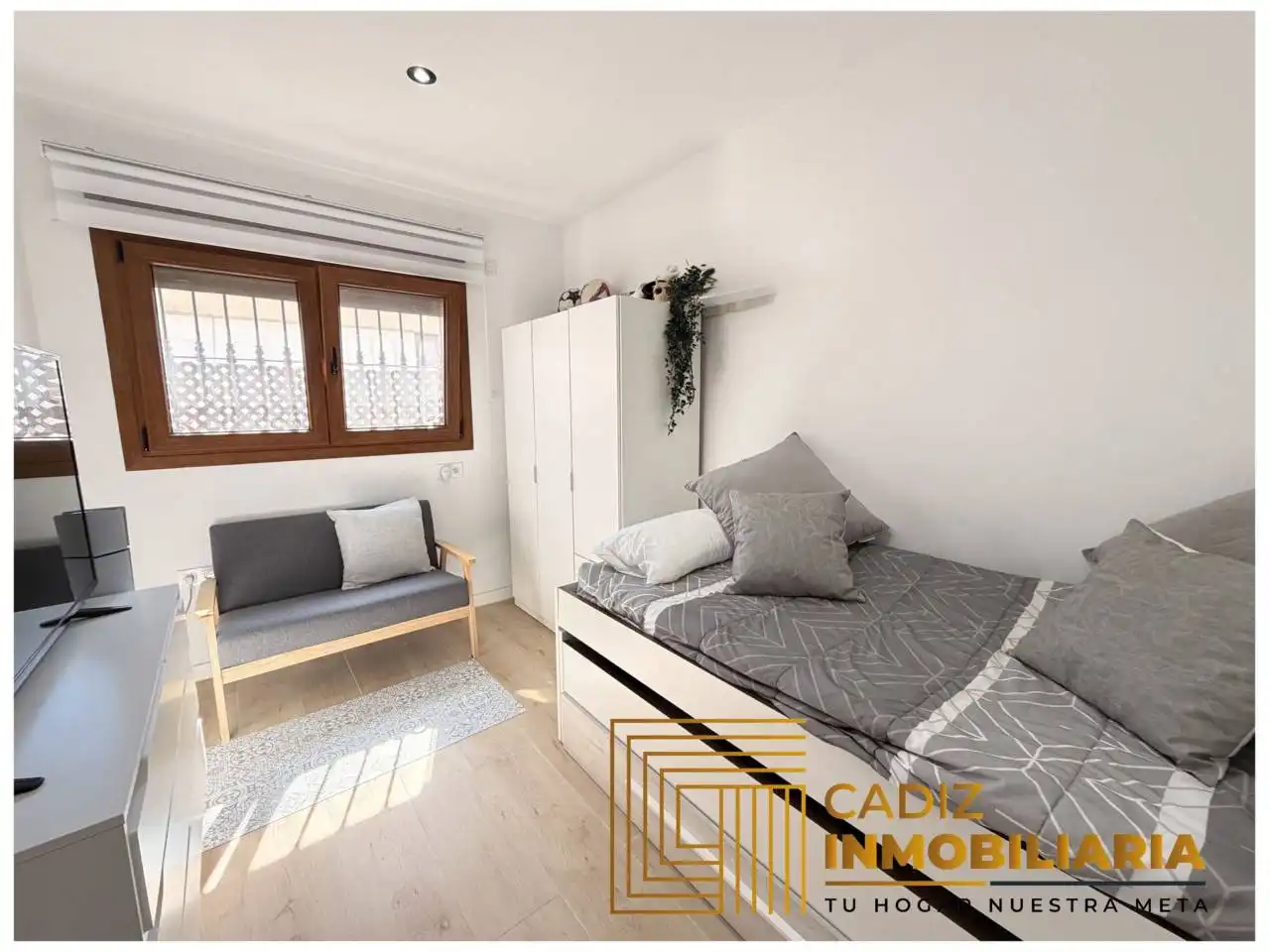 Dormitori de Finca rústica en venda en Chiclana de la Frontera amb Aire condicionat, Jardí privat i Terrassa