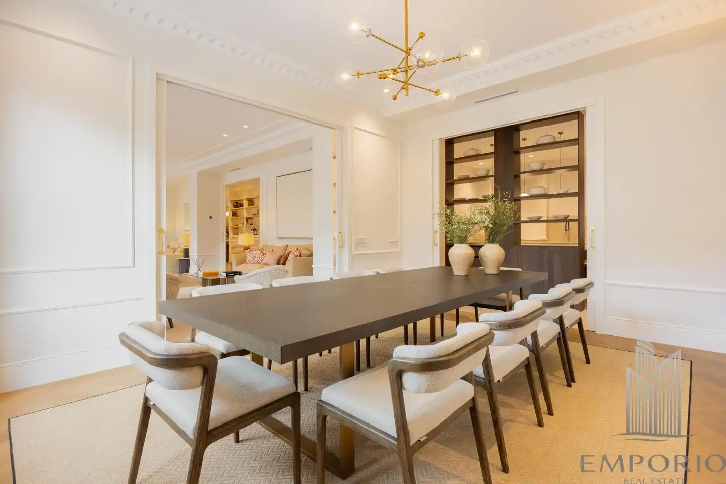 Esszimmer von Wohnung zum Verkauf in Madrid mit Klimaanlage, Heizung und Terrasse