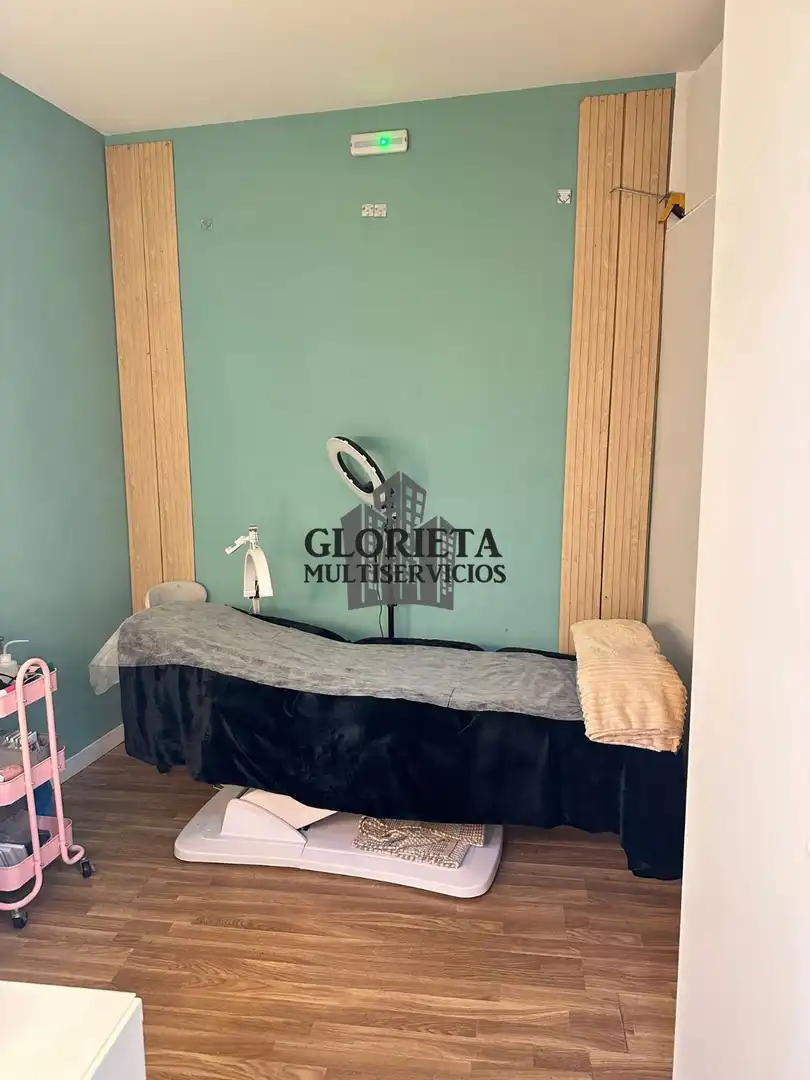 Schlafzimmer von Geschaftsraum zur ubertragung in Vilagarcía de Arousa mit Klimaanlage, Möbliert und Internet