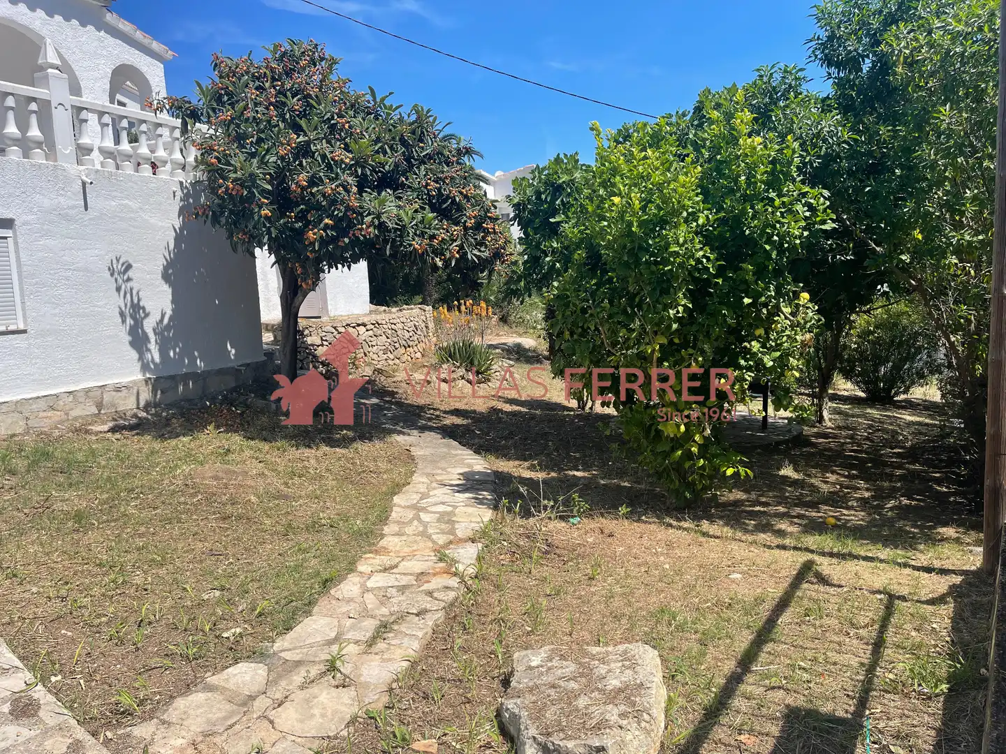 Garden of Houses for sale in Dénia  with Air Conditioner, Private garden and Terrace