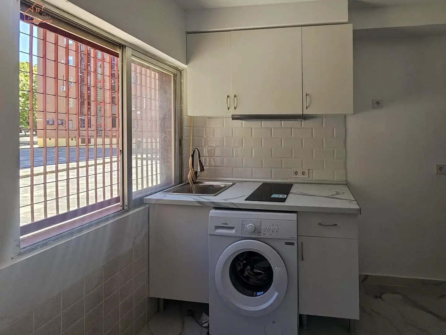 Cuina de Estudi de lloguer en Madrid amb Moblat