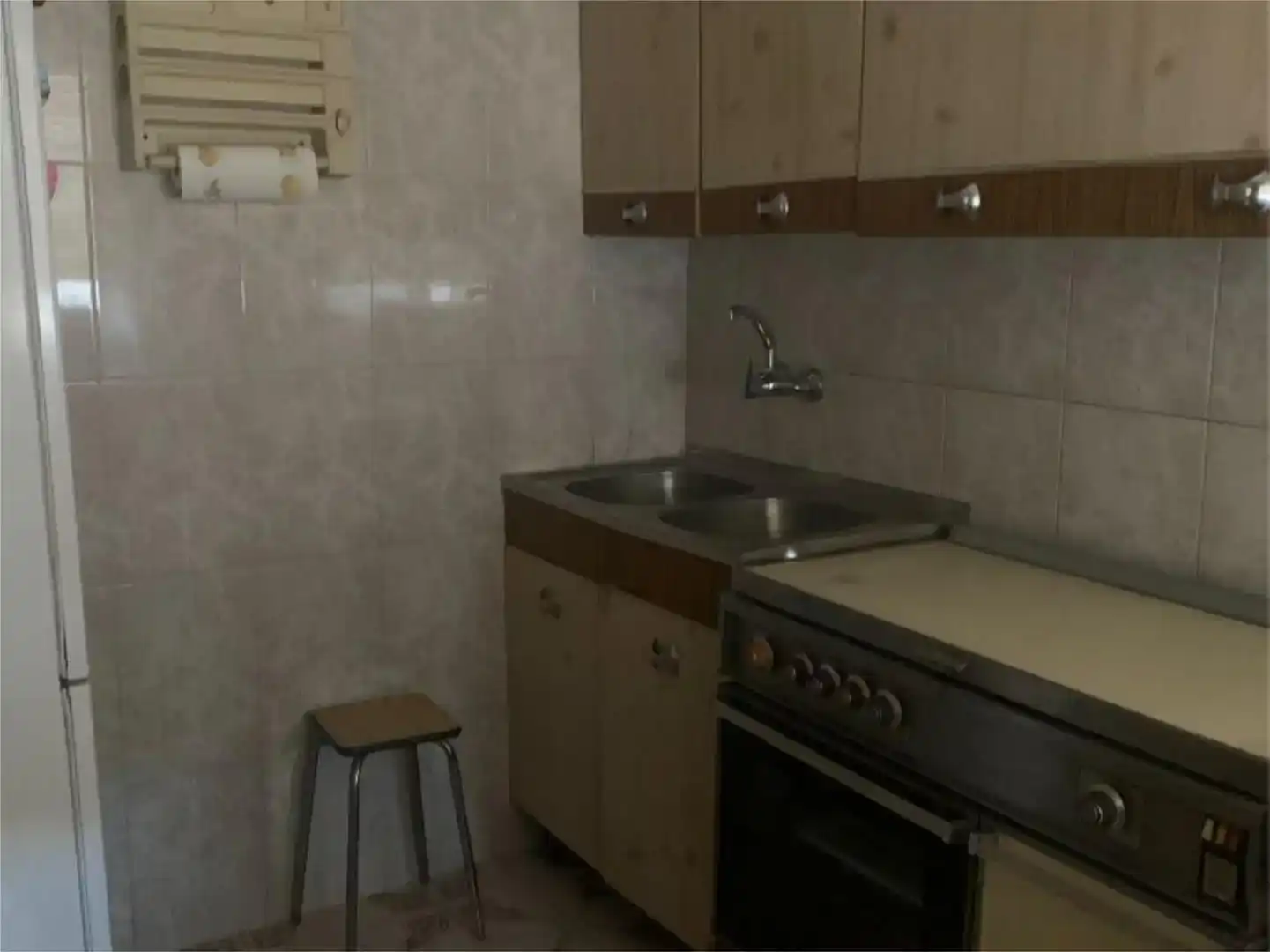 Cocina de Casa adosada en venta en Monreal del Llano con Amueblado