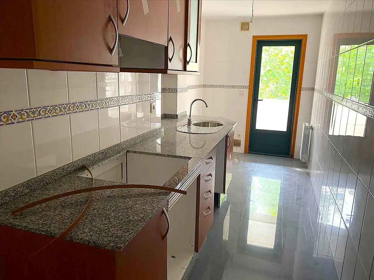 Kitchen of Flat for sale in Mondariz-Balneario  with Parquet flooring
