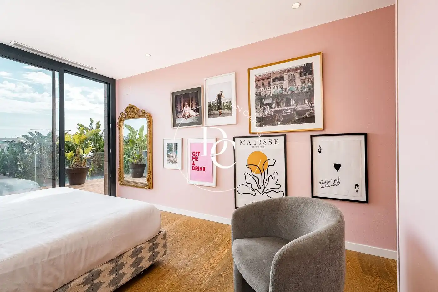 Habitación de Casa o chalet de alquiler en Sitges con Aire acondicionado, Calefacción y Jardín privado