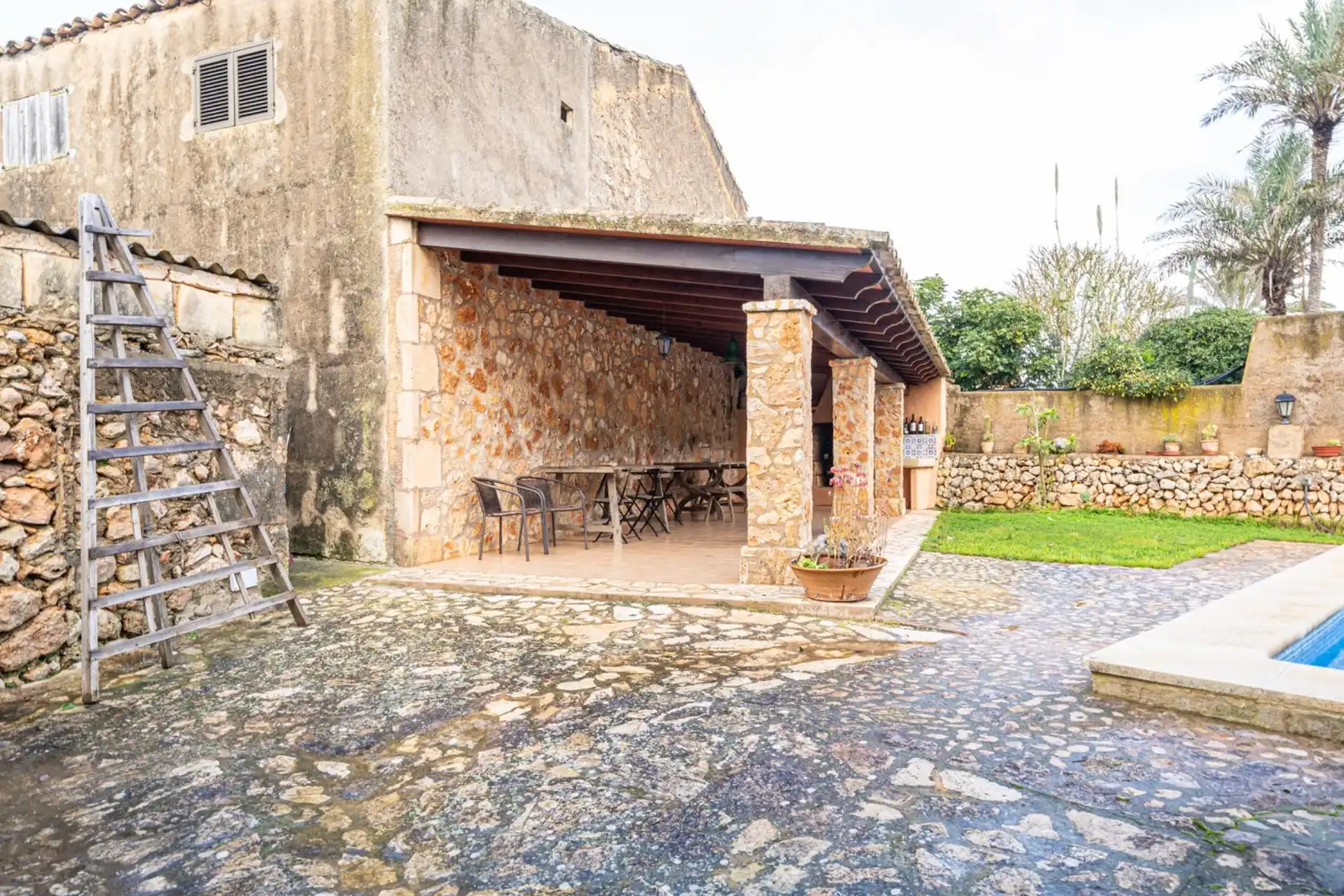 Terrassa de Finca rústica en venda en Felanitx