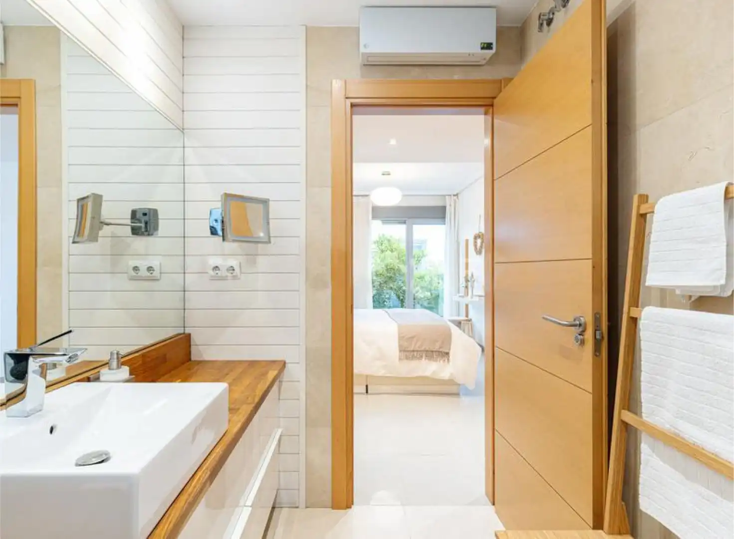 Baño de Piso de alquiler en Majadahonda con Aire acondicionado, Calefacción y Parquet