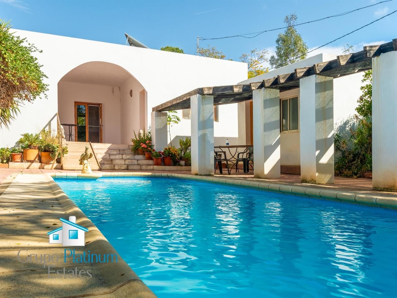 Swimming pool of House or chalet for sale in Tabernas  with Storage room, Swimming Pool and Furnished