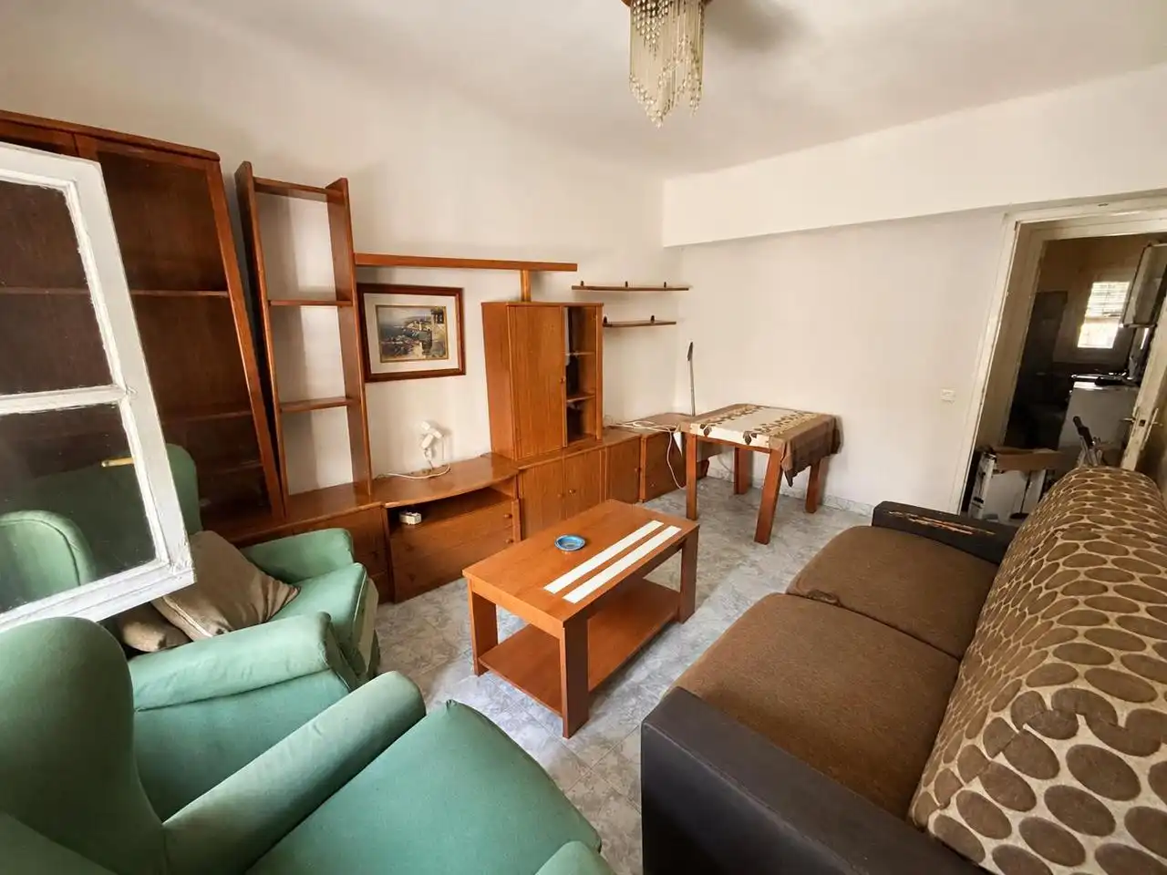 Sala d'estar de Apartament en venda en Madrid