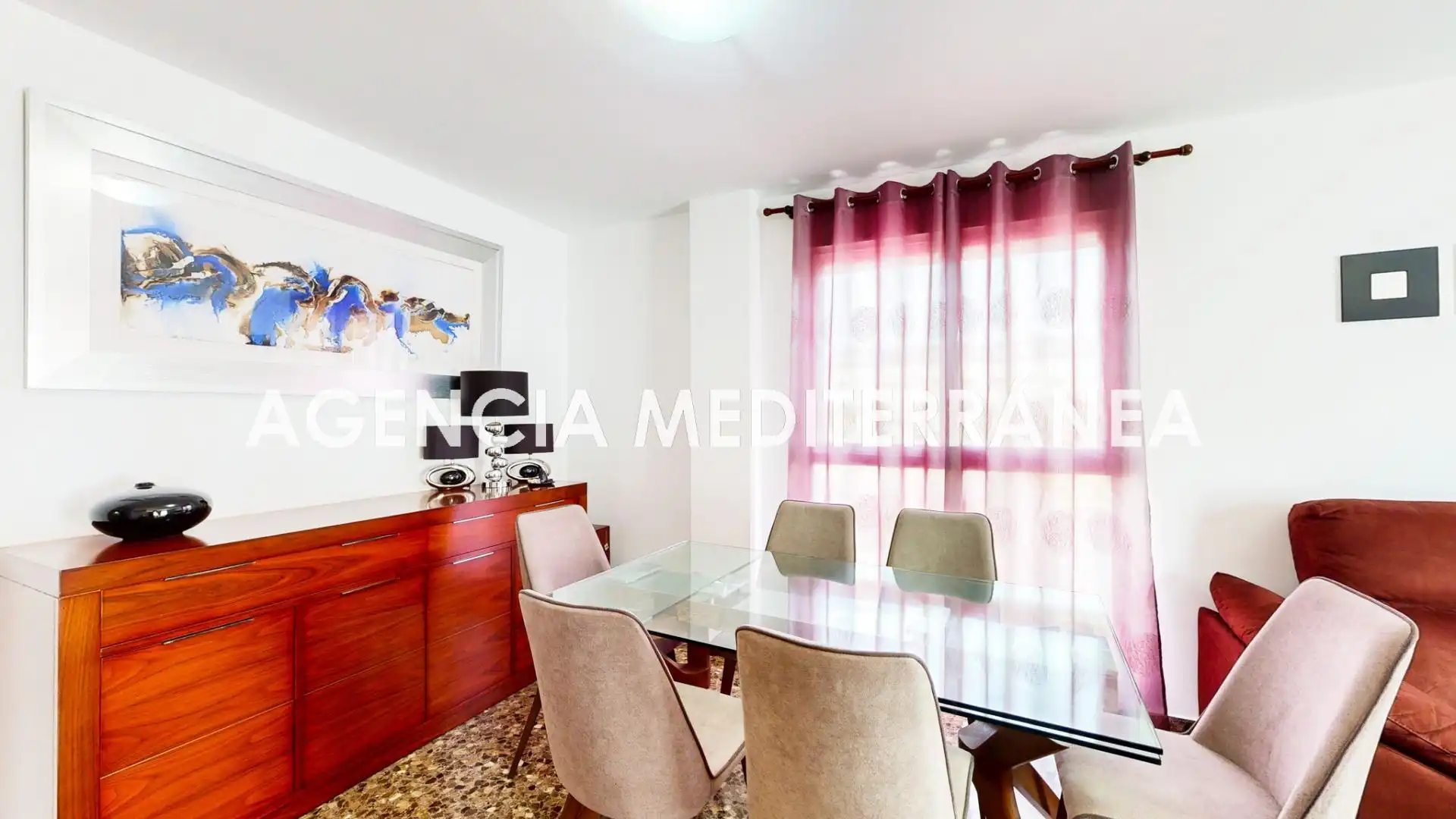 Comedor de Piso en venta en Alcàsser con Aire acondicionado, Terraza y Trastero