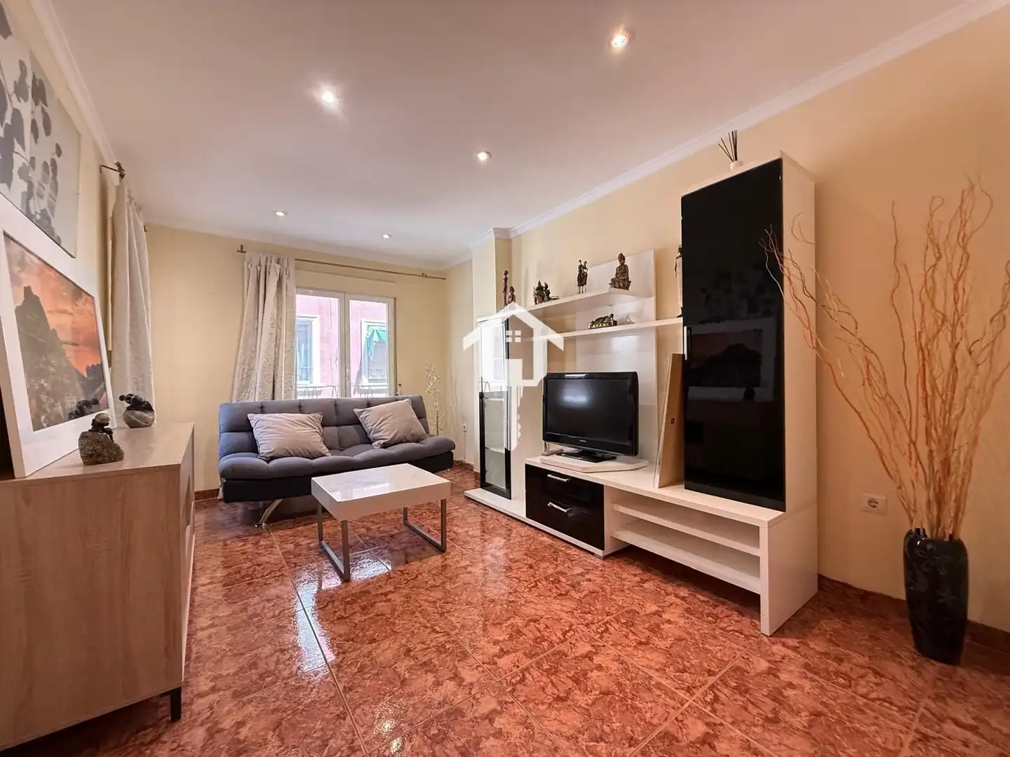 Wohnzimmer von Wohnung zum Verkauf in Alicante / Alacant mit Klimaanlage und Möbliert