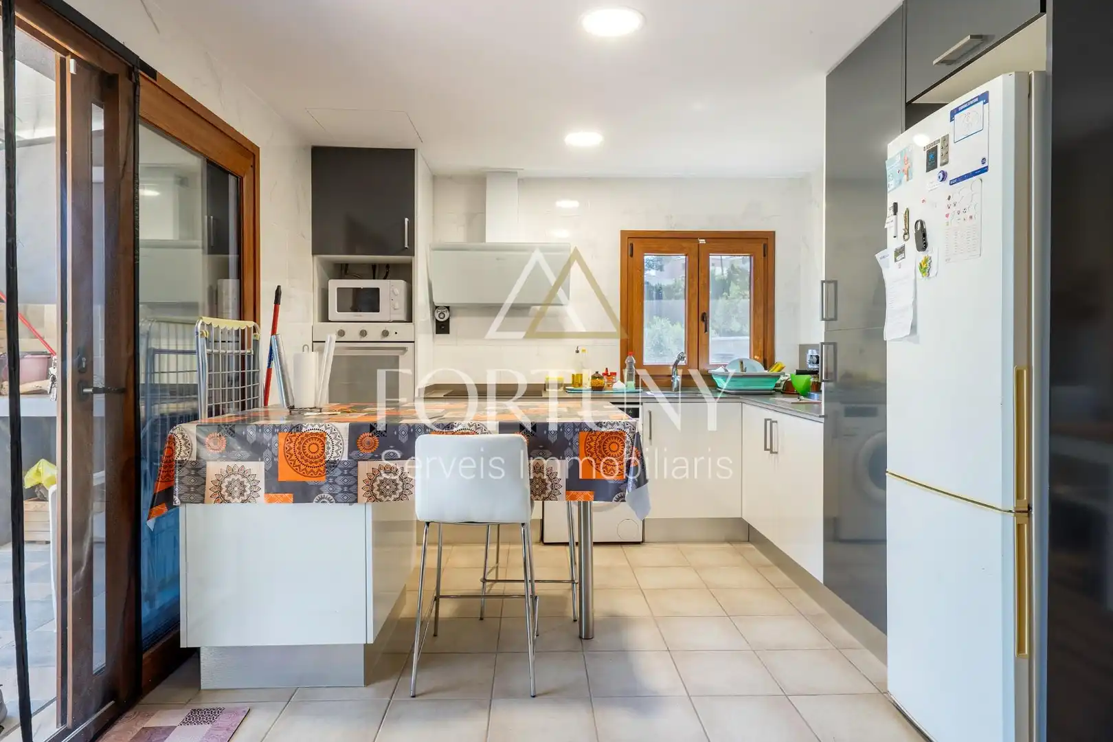 Cocina de Casa o chalet en venta en Alcover con Aire acondicionado y Alarma
