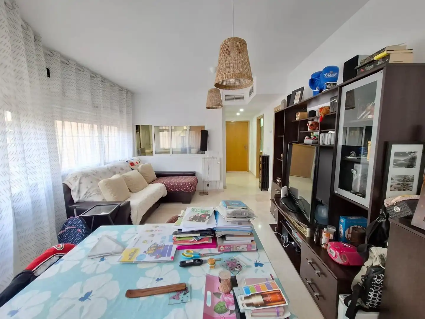 Sala d'estar de Pis en venda en Villajoyosa / La Vila Joiosa amb Aire condicionat i Piscina comunitària