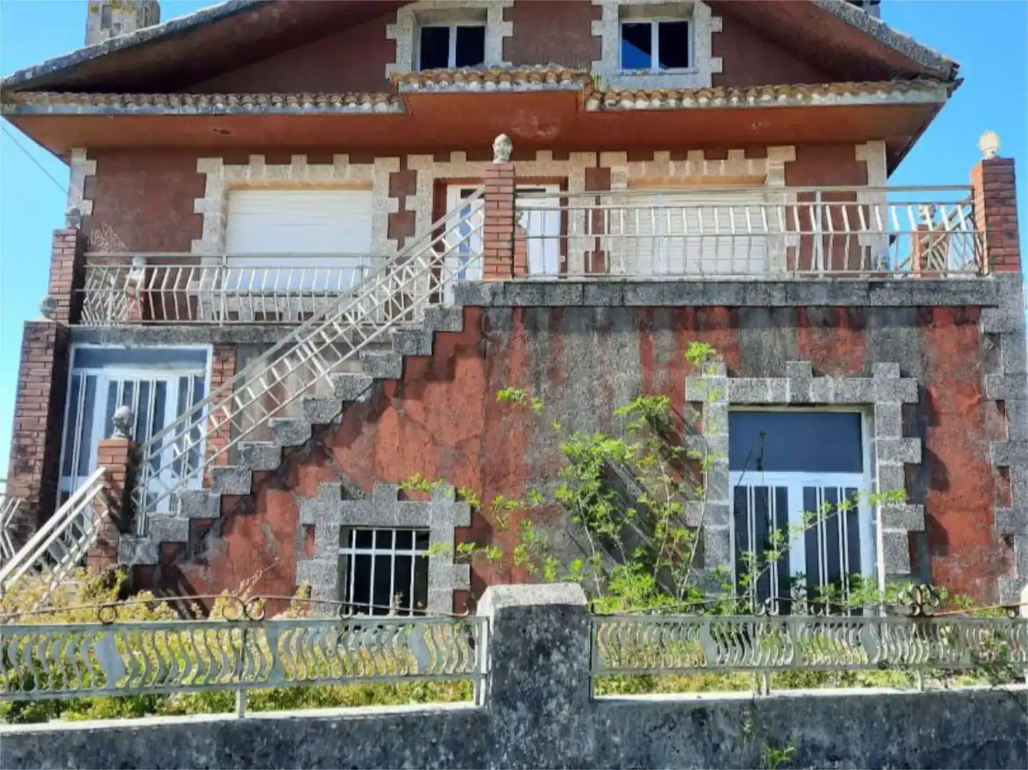 Vista exterior de Casa o xalet en venda en Santa Comba