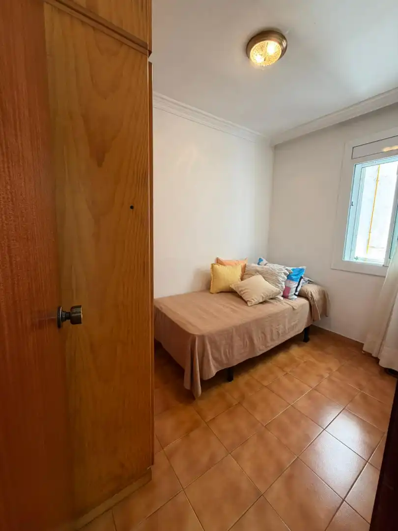 Bedroom of Flat for sale in Cornellà de Llobregat  with Air Conditioner and Furnished