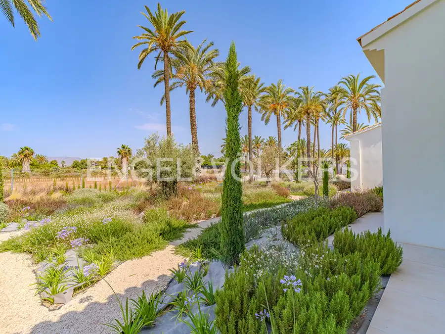 Jardí de Casa o xalet en venda en Elche / Elx amb Aire condicionat, Calefacció i Jardí privat