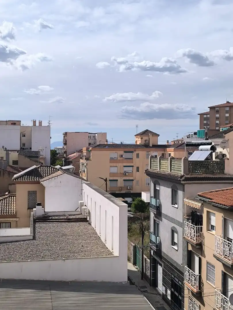 Vista exterior de Pis de lloguer en Granada amb Aire condicionat, Calefacció i Moblat