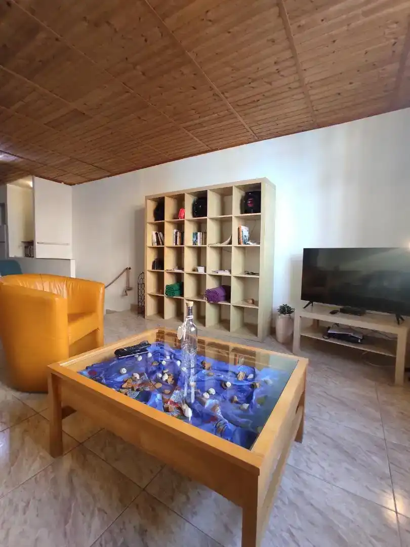 Sala d'estar de Casa adosada en venda en Mogán amb Moblat, Forn i Rentadora