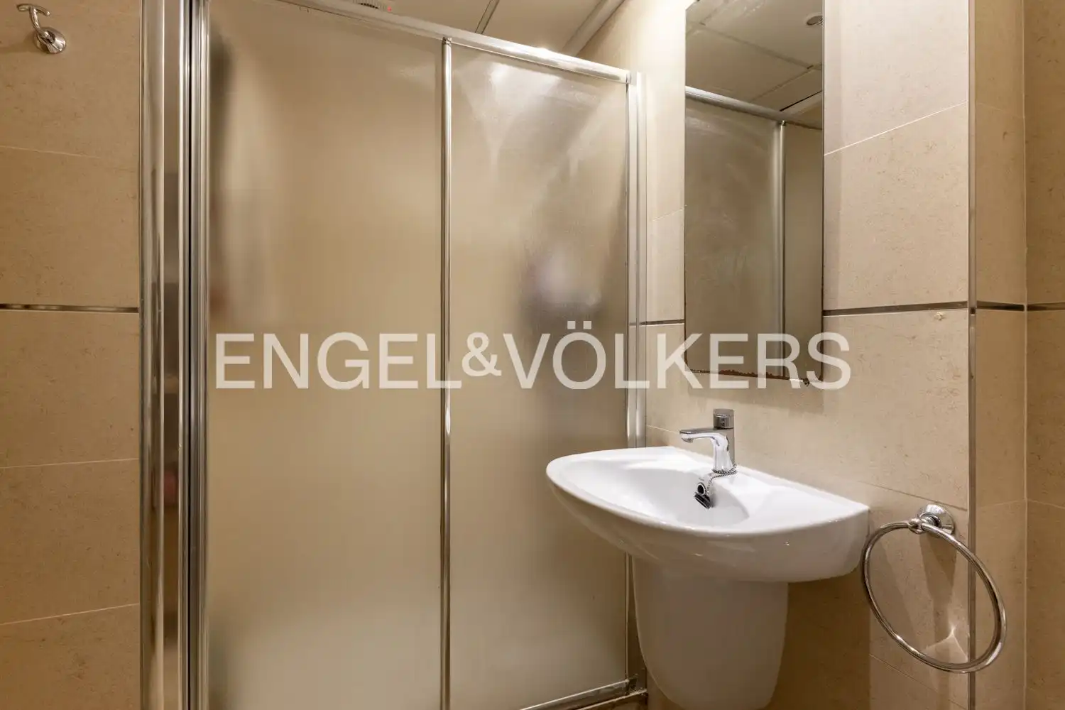 Baño de Piso de alquiler en Jávea / Xàbia con Aire acondicionado, Calefacción y Jardín privado