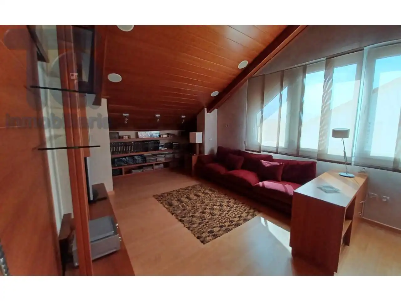 Wohnzimmer von Haus oder Chalet zum Verkauf in Nívar mit Klimaanlage, Heizung und Privatgarten
